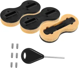 1 Set Plastic Fin Box for Sup Replaceable Canoe Fin Box Durable Water Divider for Enhanced Stability and Maneuverability Easy Installation and Repair for Beginners and Experts