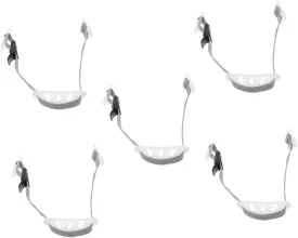 5pcs Adjustable Helmet Chin Strap Hard Hat Safety Strap for Construction Workers Wear-resistant Design and Helmet Supply for -term Use