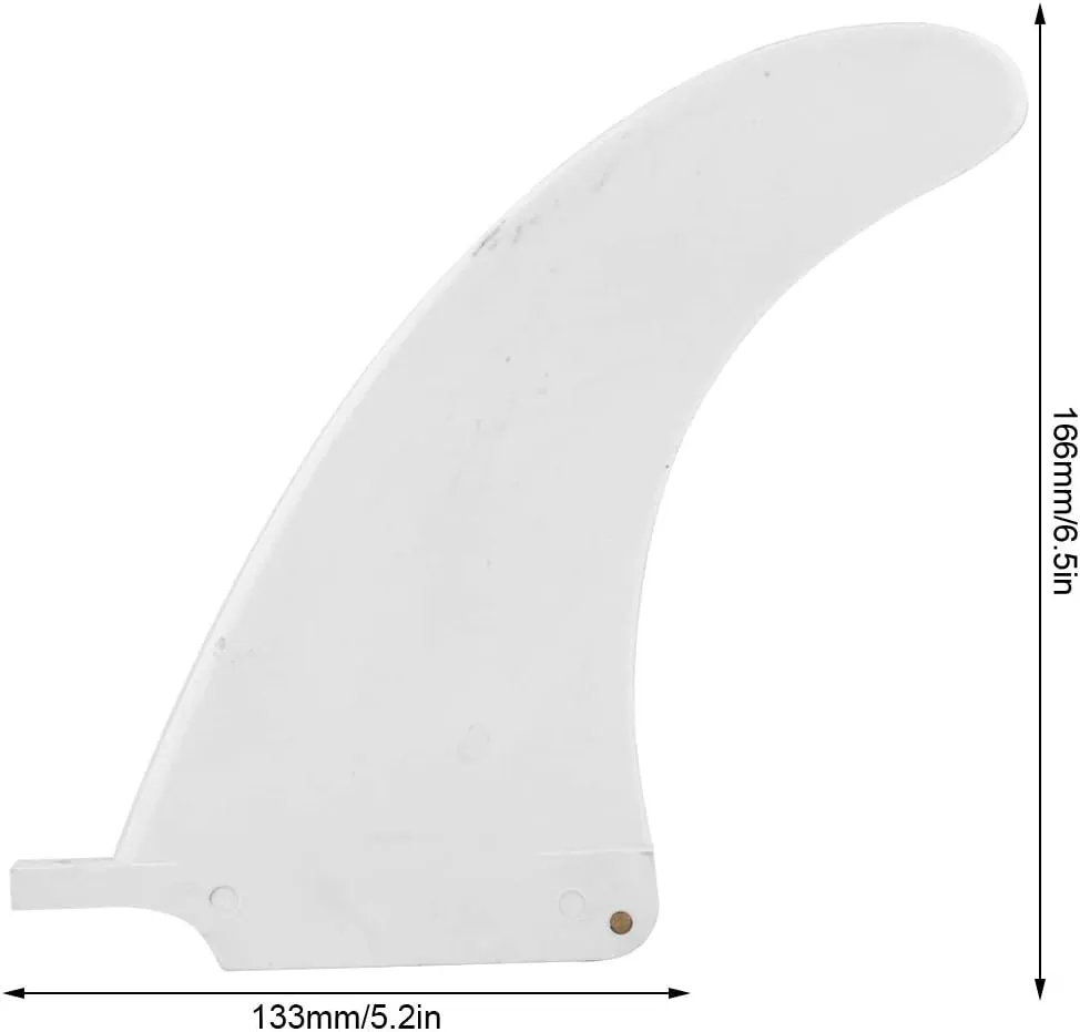 Alomejor Surfboard Fins Surfboard Nylon Fibre Fins Single Fin Central Fin Longboard Surfboard Paddleboard Fin