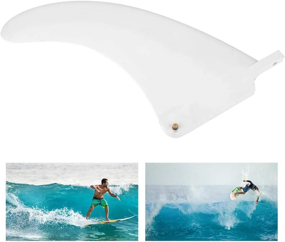Alomejor Surfboard Fins Surfboard Nylon Fibre Fins Single Fin Central Fin Longboard Surfboard Paddleboard Fin
