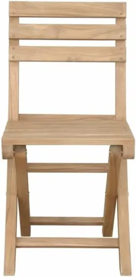 Anderson Teak CHF-2014 Alabama Folding Chairs, Set of 2
