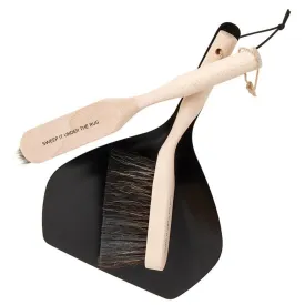 Bamboo Dust Pan Set