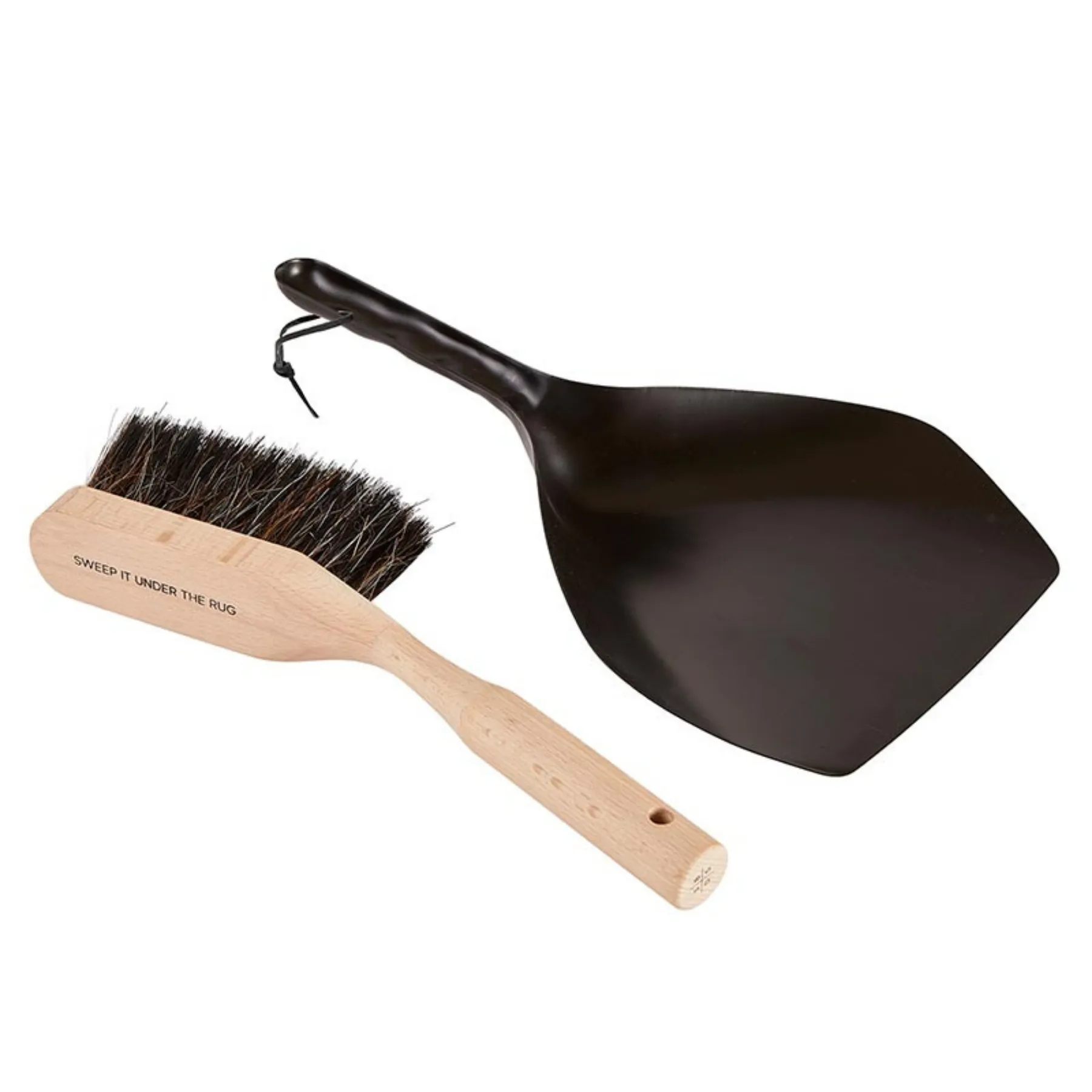 Bamboo Dust Pan Set