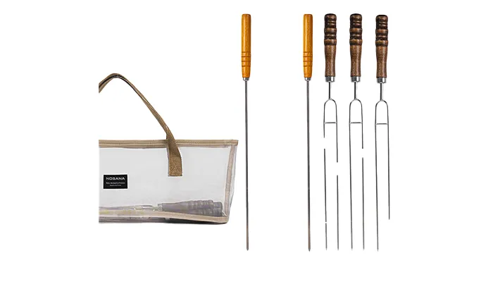 BBQ Barbecue Fork 7 Piece Set