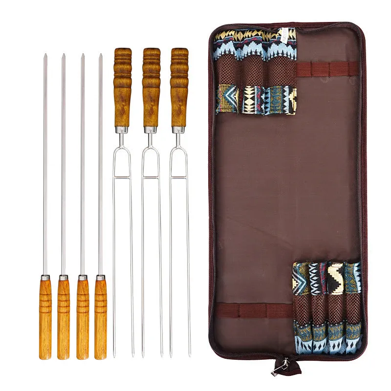 BBQ Barbecue Fork 7 Piece Set