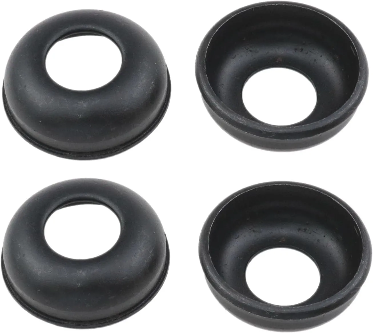 Bike Rear Hub Bearing Bicycle Rear Hub Cups Bike Hub Cups Mountain Bike Bearing Hub Front and Rear Wheel Bearings Hub Cups Bike Axle Nut Bicycle Accessories 4PCS