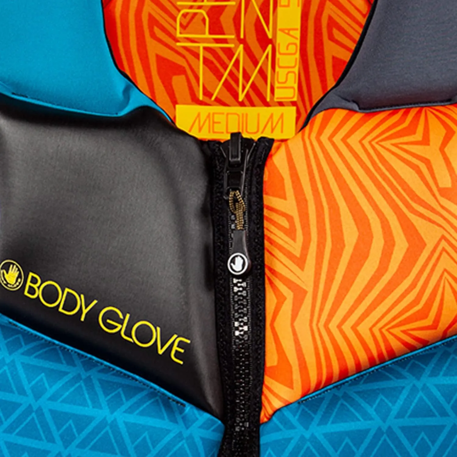 Body Glove- Phantom Men's Evoprene PFD-Adult Life Jacket - Coast Guard Approved, High Mobility PFD, Lightweight Buoyancy Foam, Universal and Oversize