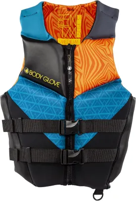 Body Glove- Phantom Men's Evoprene PFD-Adult Life Jacket - Coast Guard Approved, High Mobility PFD, Lightweight Buoyancy Foam, Universal and Oversize