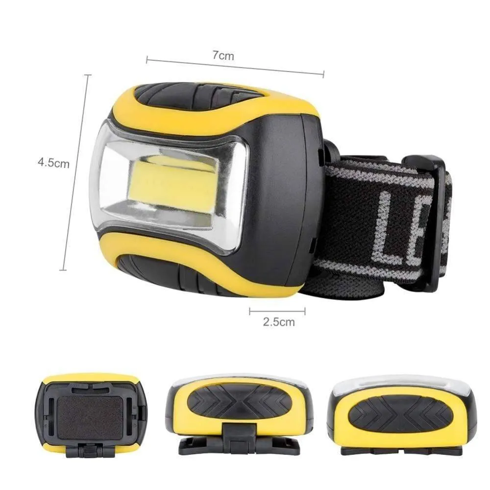COB Mini LED Torch Lantern Headlight