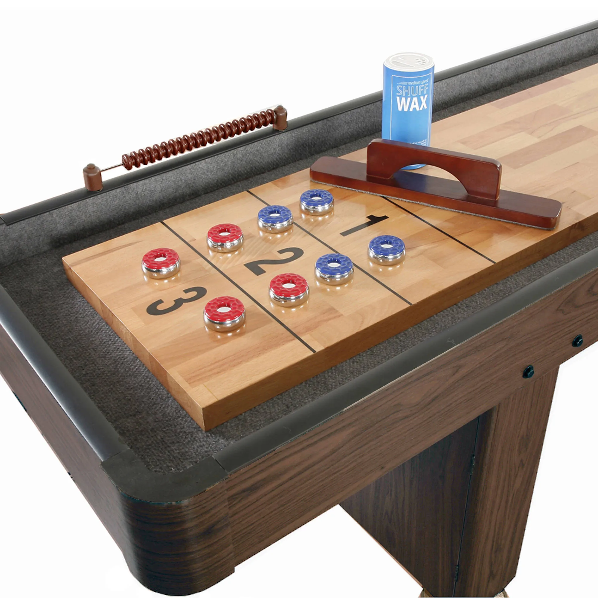 Crestline 12-ft Outdoor Shuffleboard Table - White