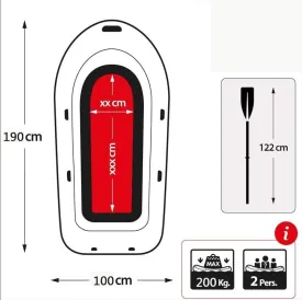 Dinghies Boats, Inflatable Boats for Adults Fishing, Inflatable Boat for Kids with Paddles, Inflatable Rafts for Rivers