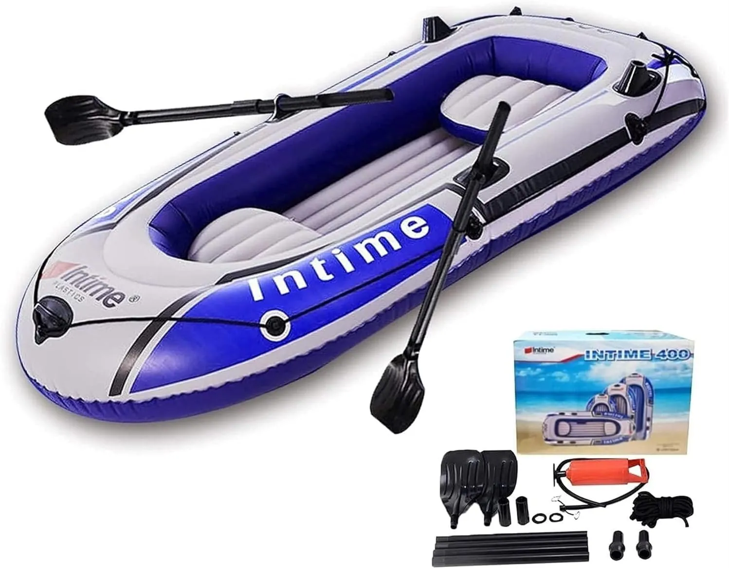 Drifting Inflatable Kayak, Tourist Kayak, Paddled Inflatable Boat, Adult Inflatable Raft, Fishing Inflatable Raft