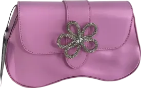 Ego Pink Embellished Clutch Bag