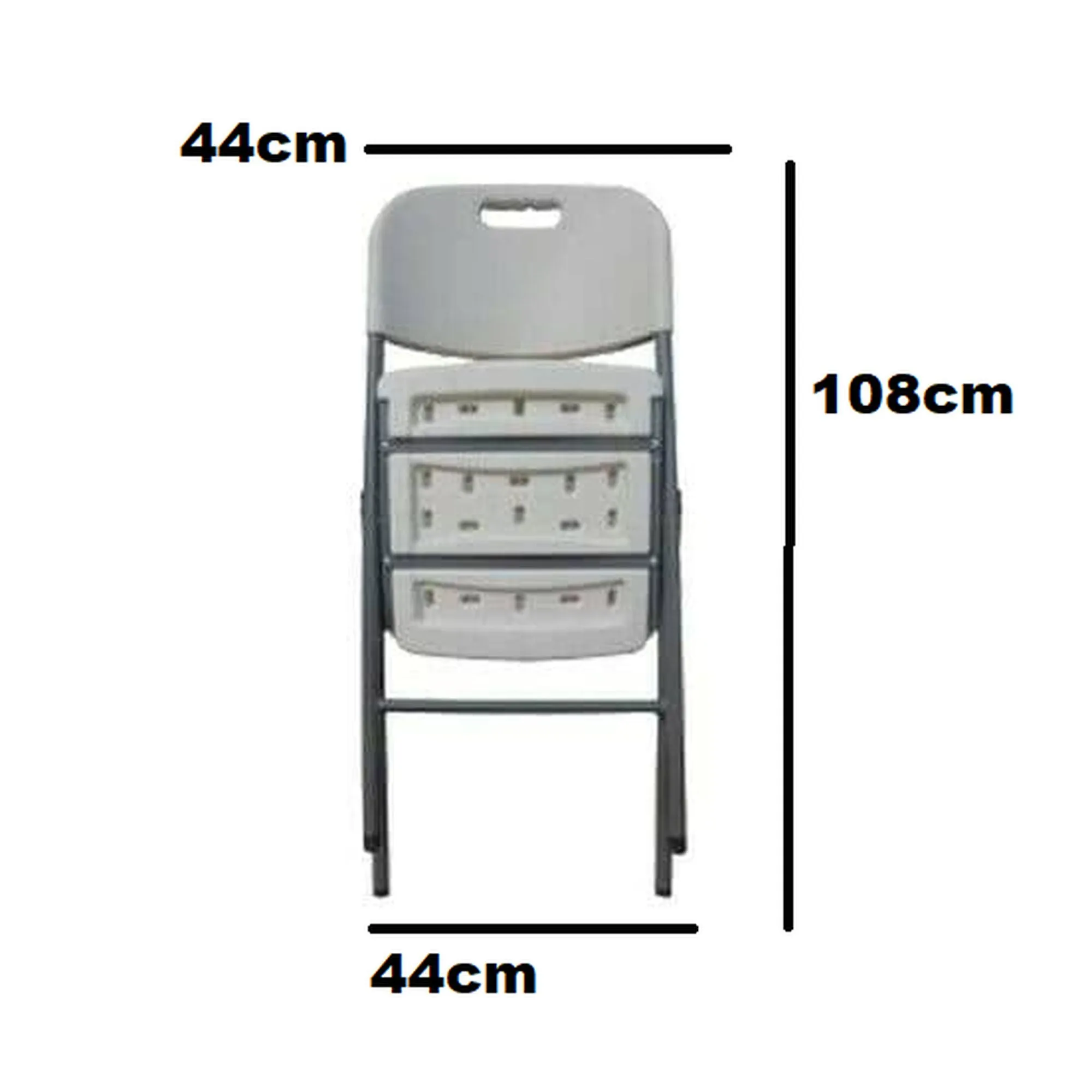 Folding Chair White Heavy Duty Catering