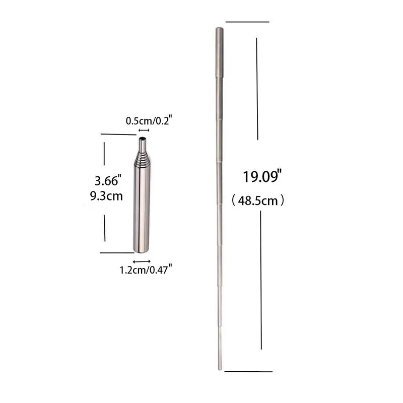 Folding Wood Burning Stove Blowpipe Kit