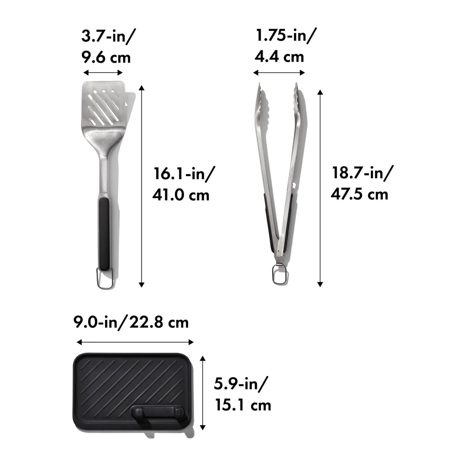 OXO - 3-piece Grilling Set