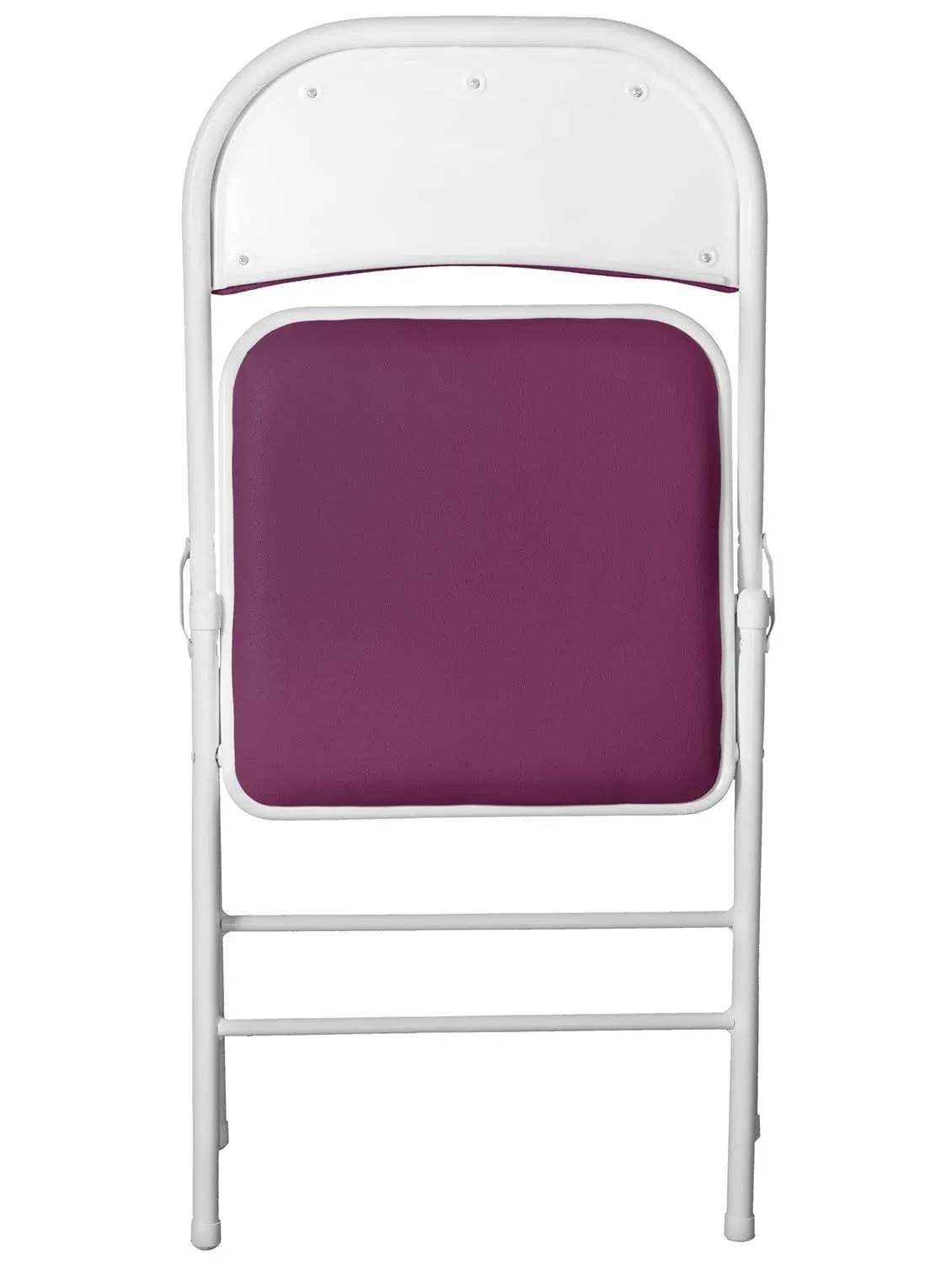 Padded Purple Metal Cafe /Kitchen/ Garden and Outdoor Folding Chair