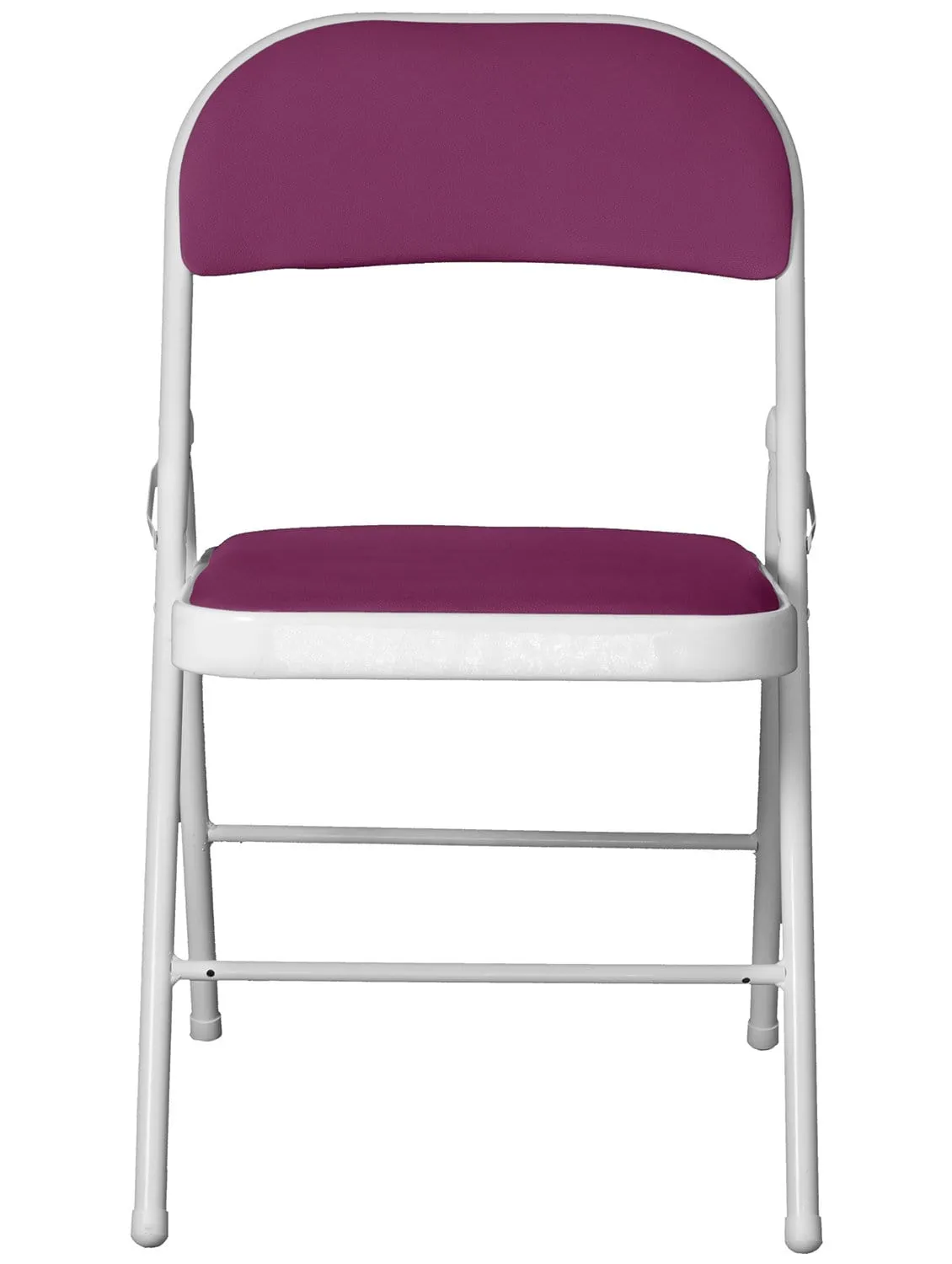 Padded Purple Metal Cafe /Kitchen/ Garden and Outdoor Folding Chair
