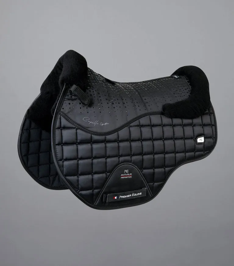 Premier Equine Capella Close Contact Merino Wool GP/Jump Square Saddle Pad