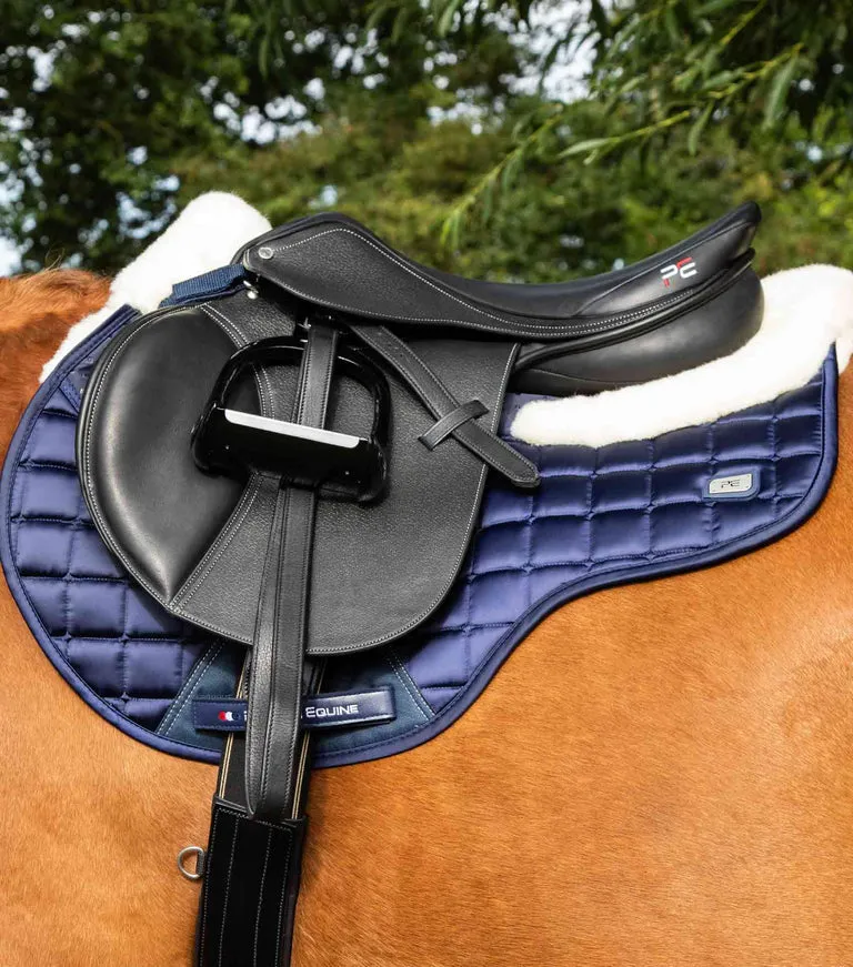 Premier Equine Capella Close Contact Merino Wool GP/Jump Square Saddle Pad