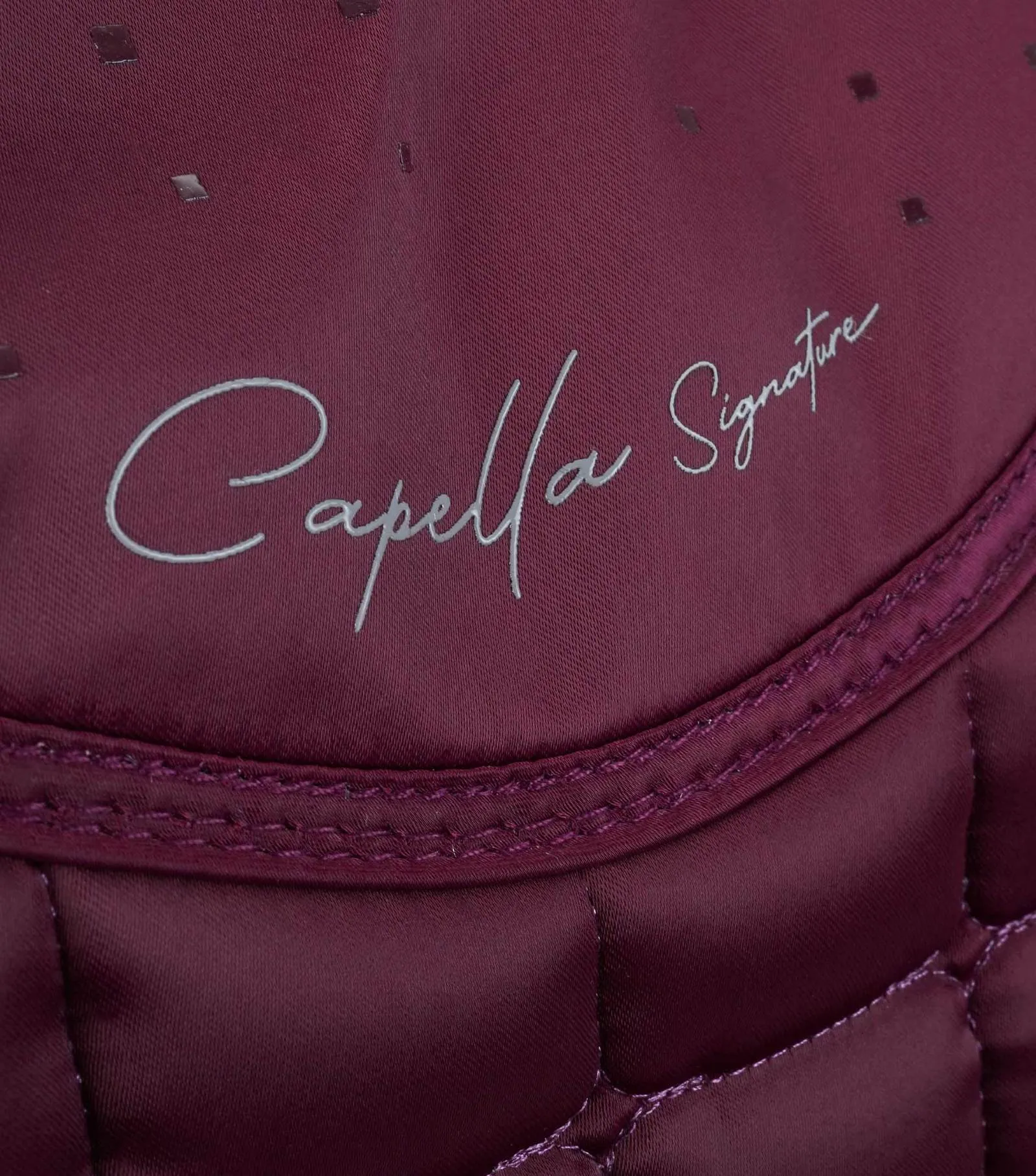 Premier Equine Capella Close Contact Merino Wool GP/Jump Square Saddle Pad