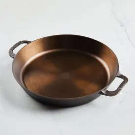 Smithey Ironware Co. No.14 Cast Iron Dual Handle Skillet