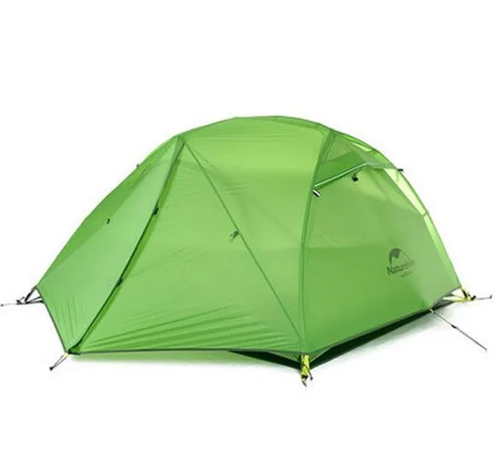 Tent 2 Person Couple Travel Camping Rainproof Tent With Footprint Snow Skirt Anti Snow