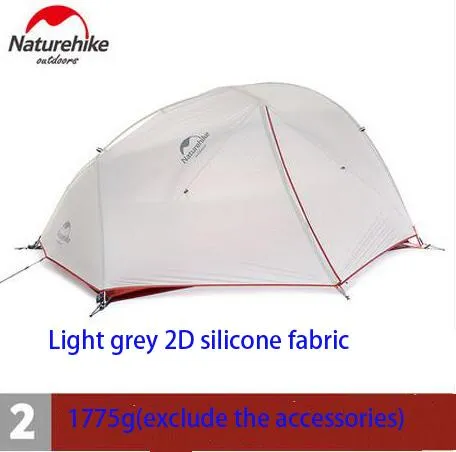 Tent 2 Person Couple Travel Camping Rainproof Tent With Footprint Snow Skirt Anti Snow