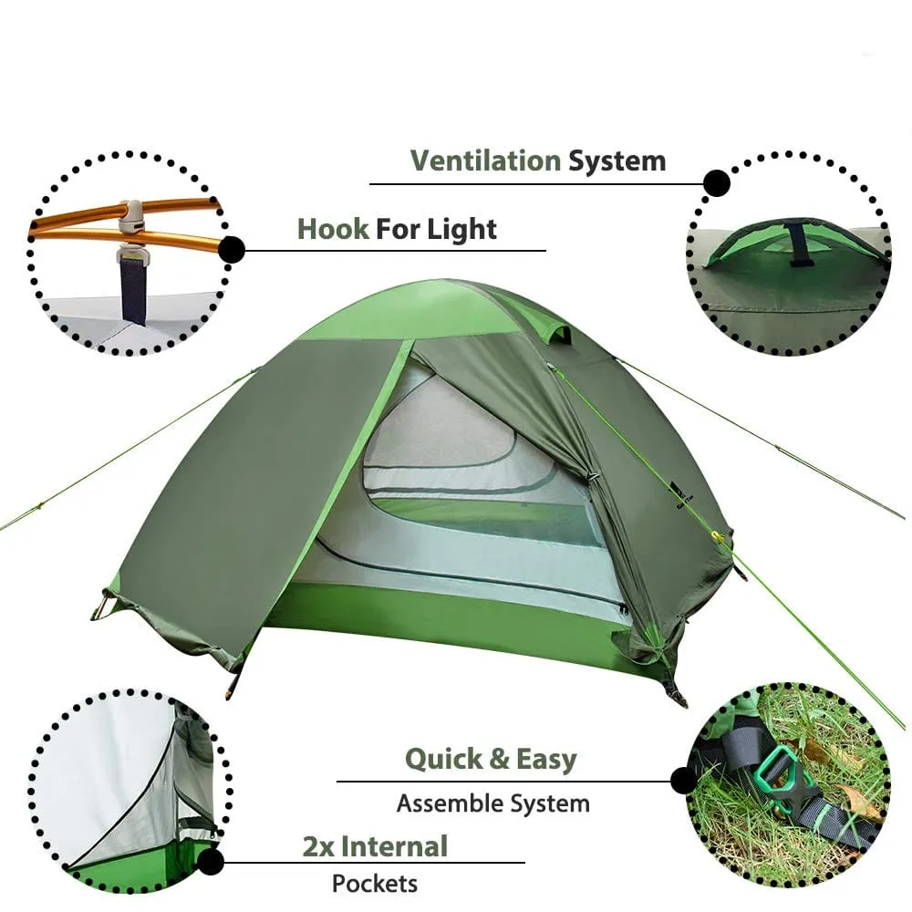 TopRoad 3 Plus | 3 Person 4 Season Backpacking Tent