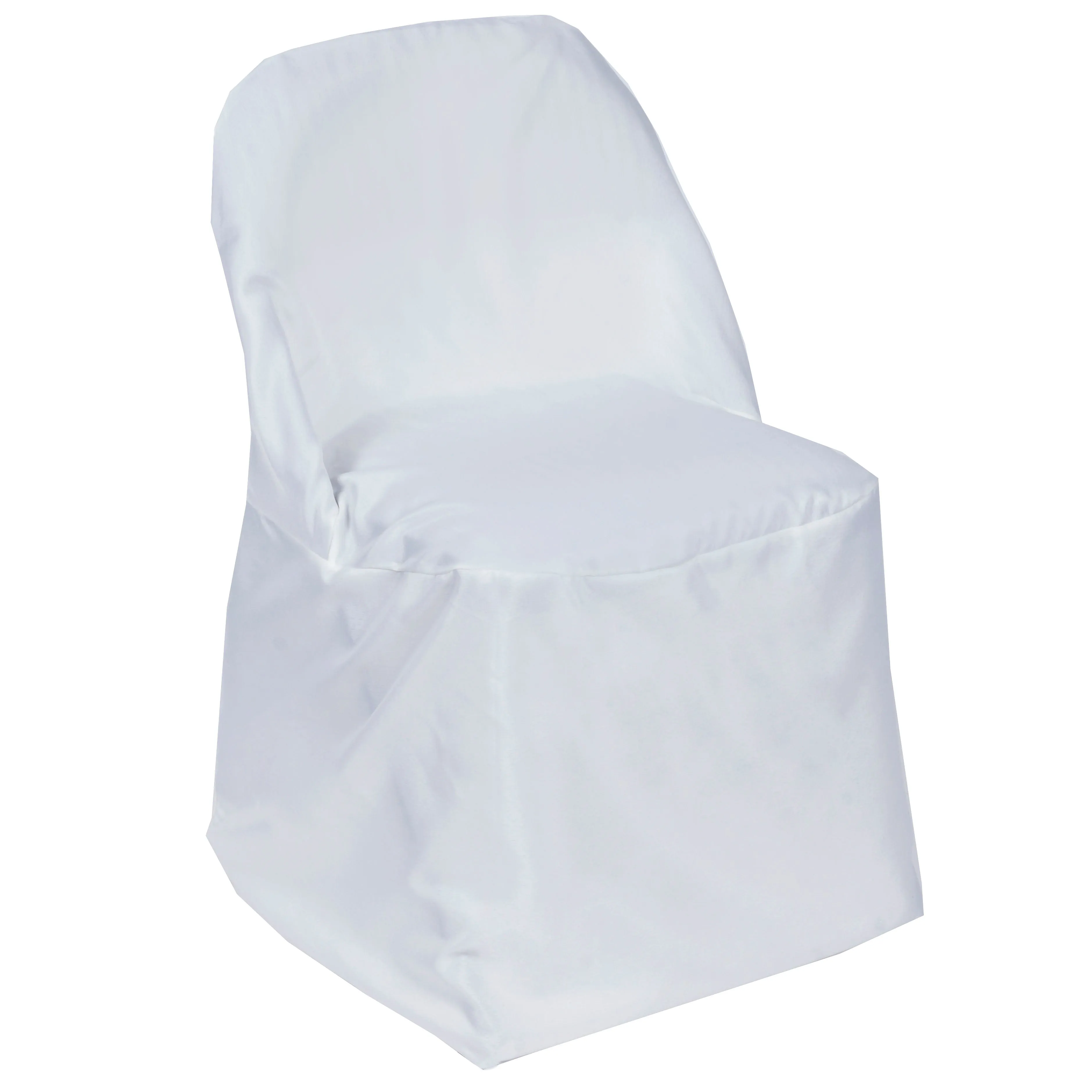 White Folding Chair Cover